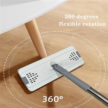 Hvid magisk moppe og spand